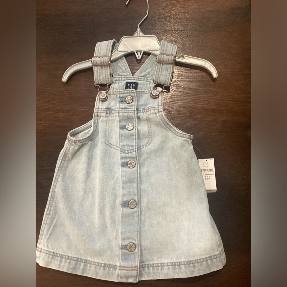 Gap Denim Overall Dress for toddlers.
